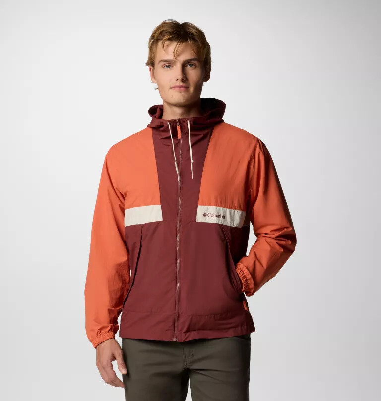 spire valley windjacke mit kapuze für herren
